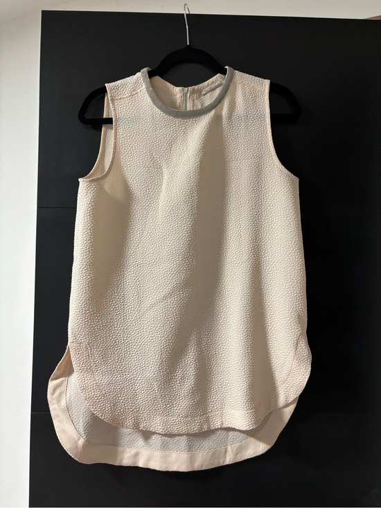 Halogen Tops - Halogen pale Pink Textured Sleeveless Shell Top